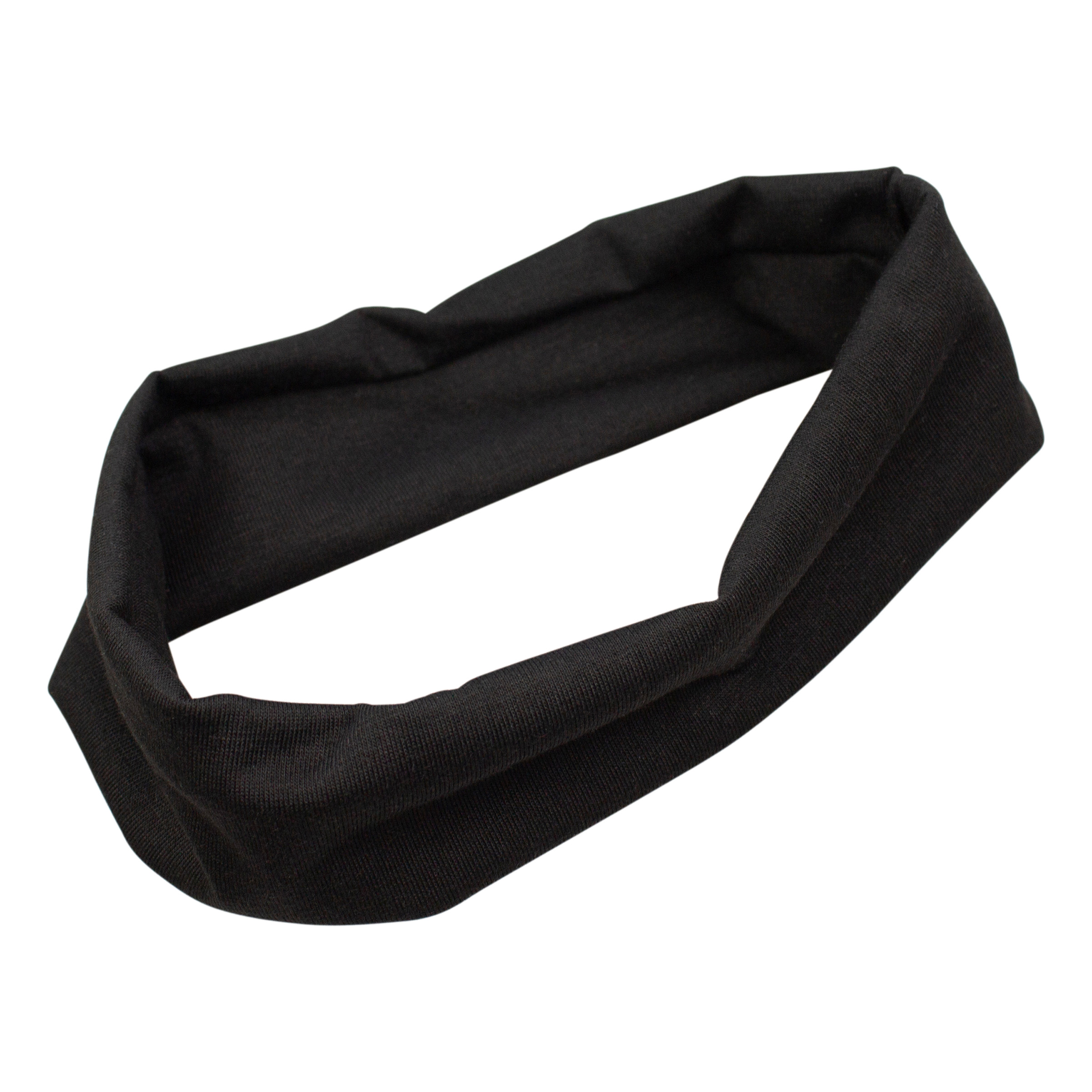 Soft Black Headband