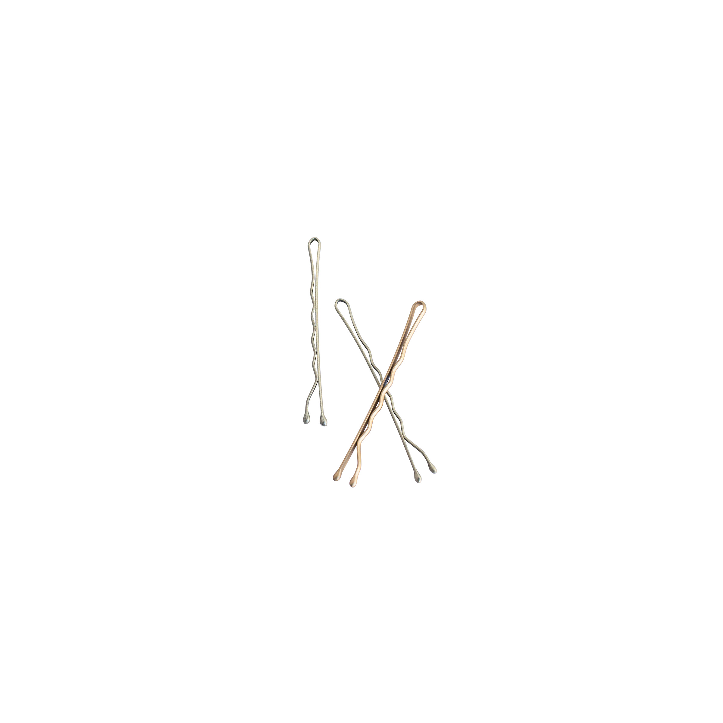 Satin Blonde Bobby Pins 5cm (60)