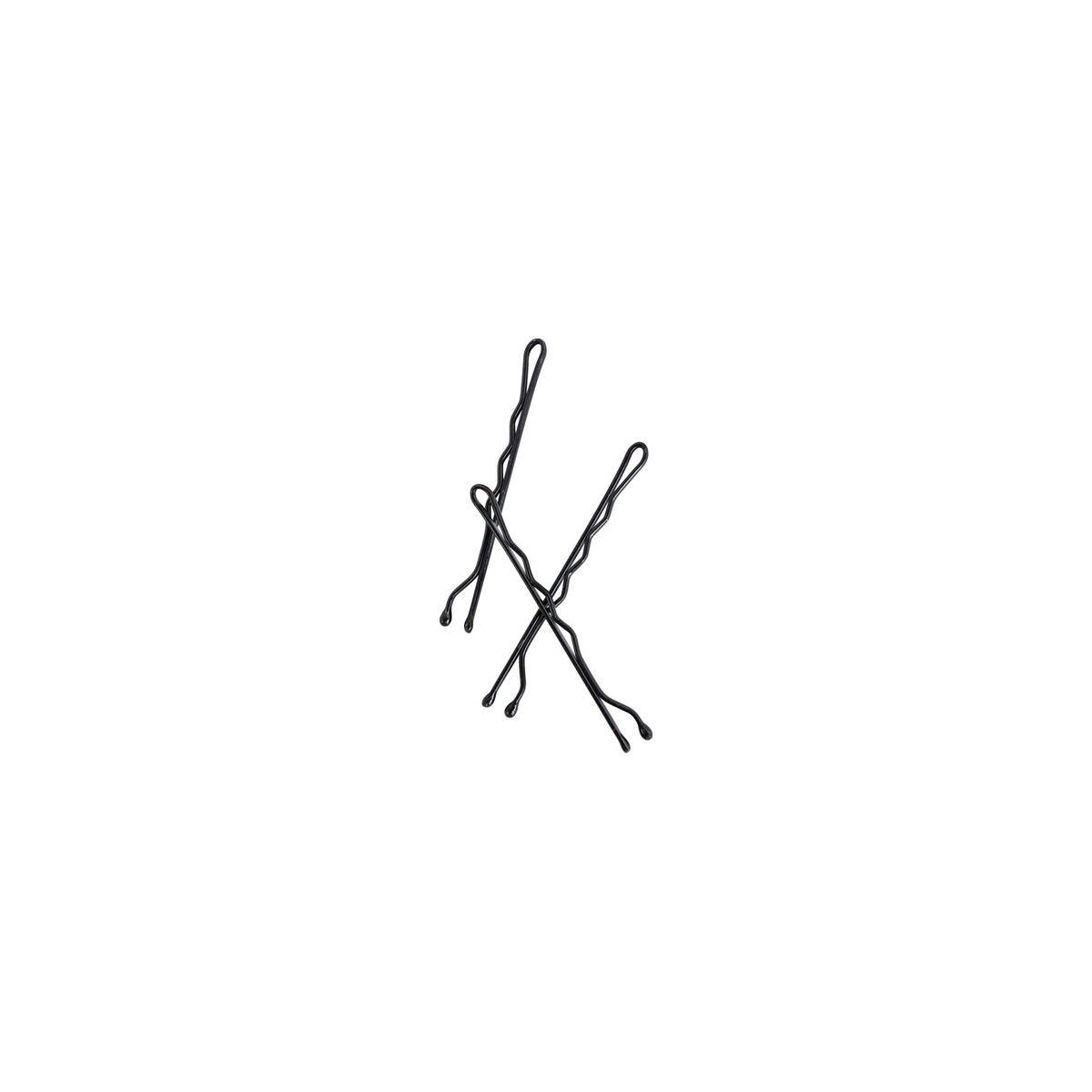 Black Super Grip Bobby Pins 4.5cm (80)