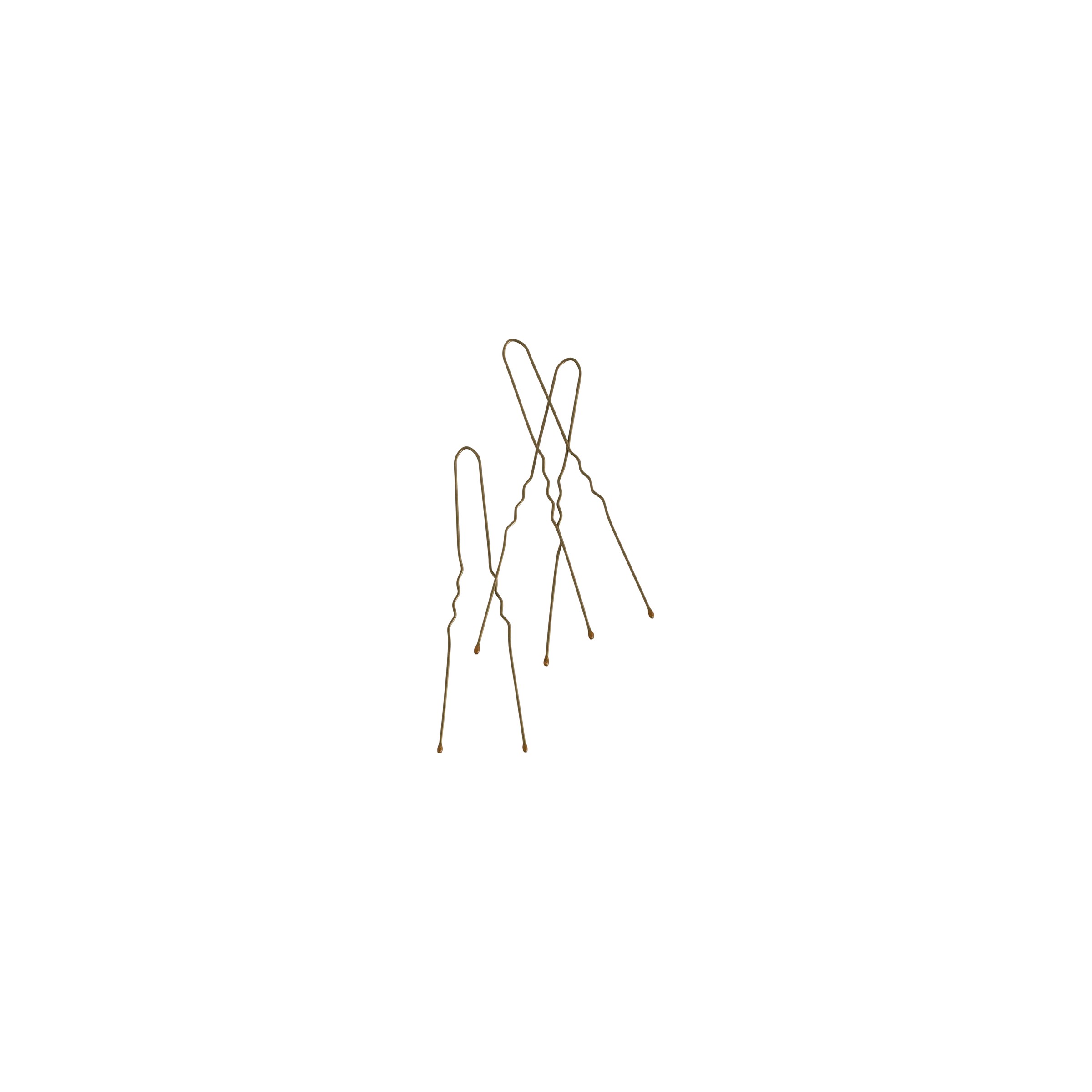 Brown Hair Pins 5cm (62)
